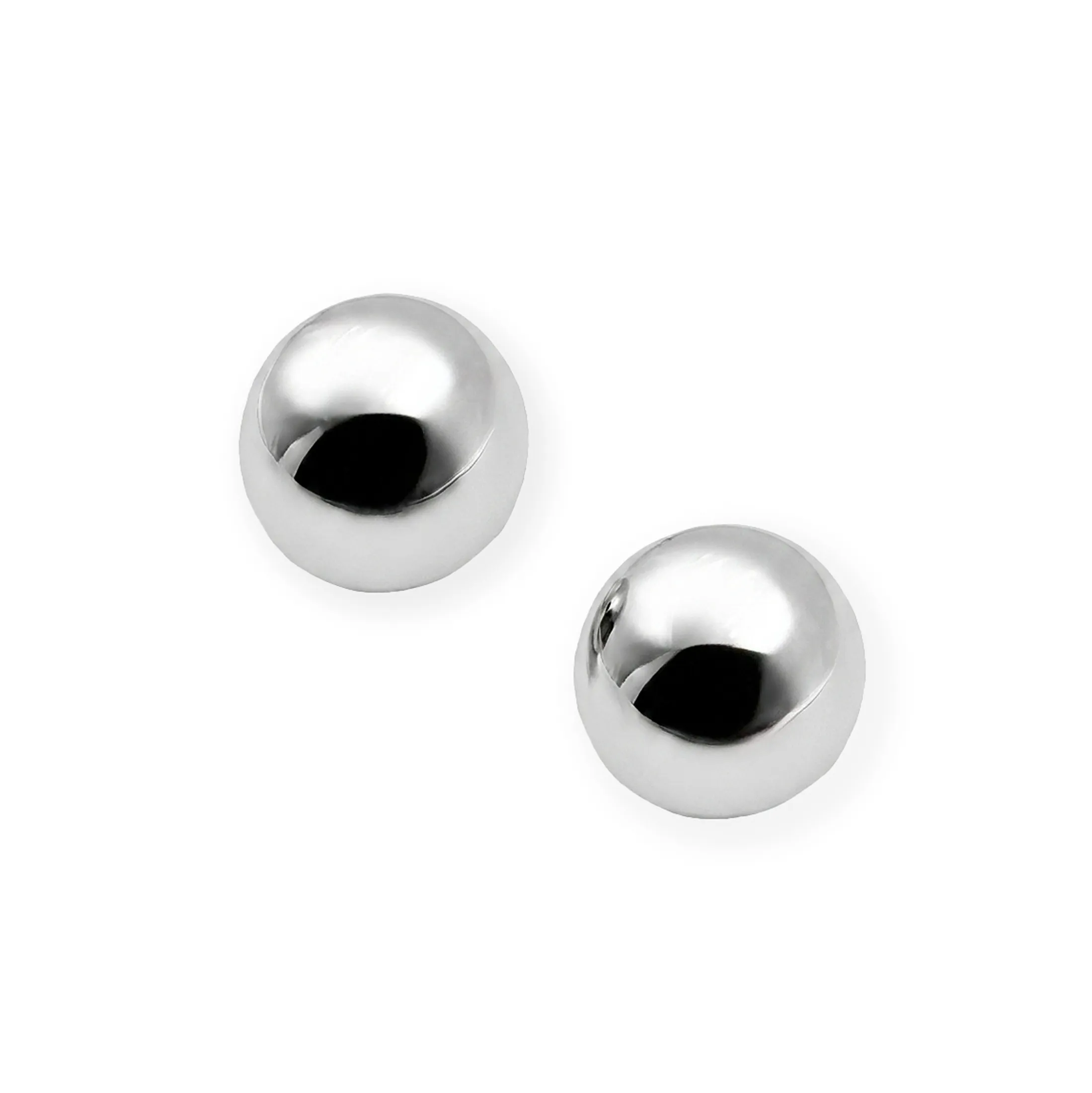 Half-Dome Stud Earrings