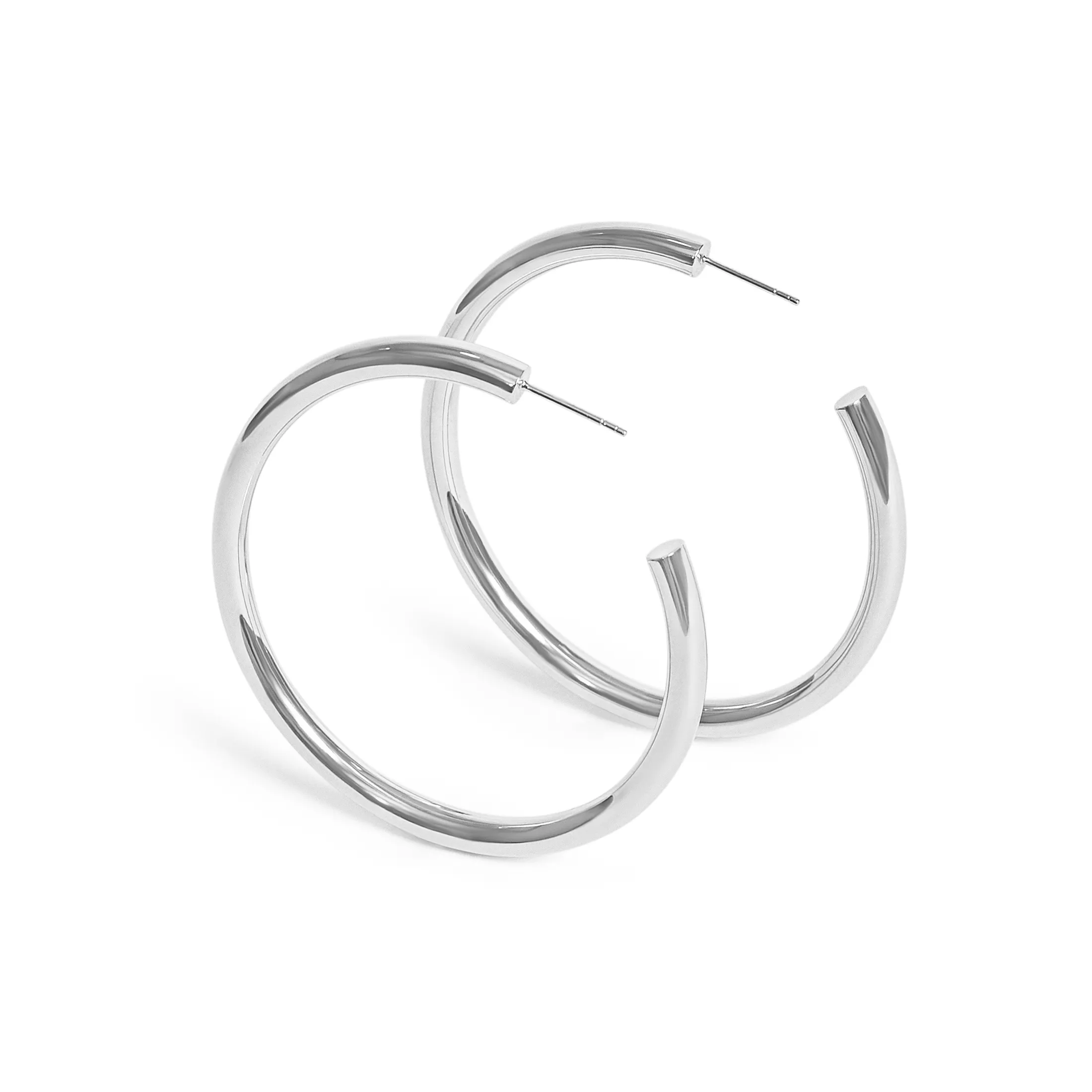 Grande Signature Hoop Earrings